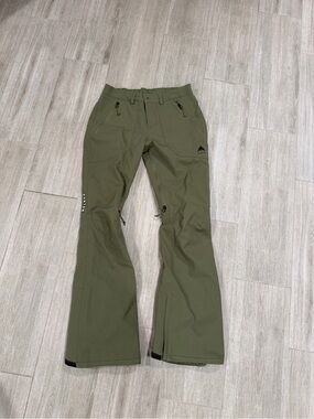 Burton Olive Green Snow Pants